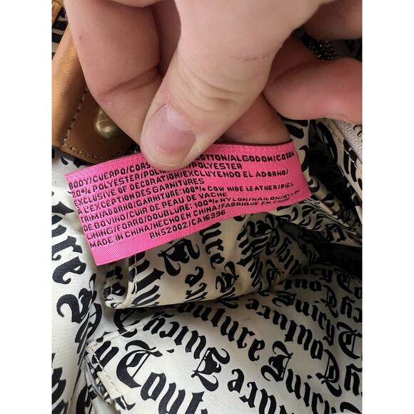 Vintage Juicy Baby Diaper Bag Couture Baby Velour Y2K - Picture 15 of 15